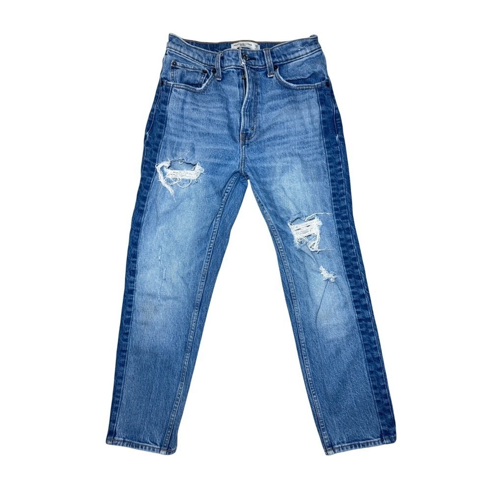 Abercrombie & Fitch Womens Sz 26/2R The Mom High Rise Jeans